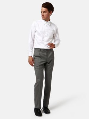 ＜Aquascutum (Men)＞クリアツイル　タブカラー　ドレスシャツ（レギュラーモデル）（２２００２２１００２）