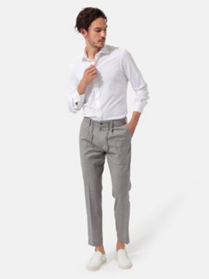 ＜Aquascutum (Men)＞【Ａｑｕａｓｃｕｔｕｍ　ＴＥＣ．３】プリントジャージシャツ（２２００２２５００２）