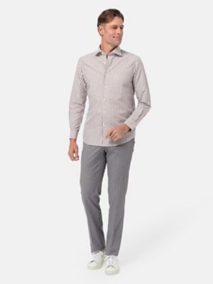 ＜Aquascutum (Men)＞ロンドンストライプシャツ（２２００２２５００８）