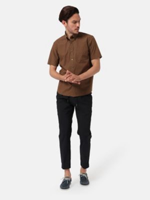 ＜Aquascutum (Men)＞モノグラムプリントシャツ（２２００２２６０１２）