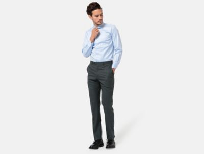 ＜Aquascutum (Men)＞トロピカルドレスパンツ（０タック）（２２００２４３００１）