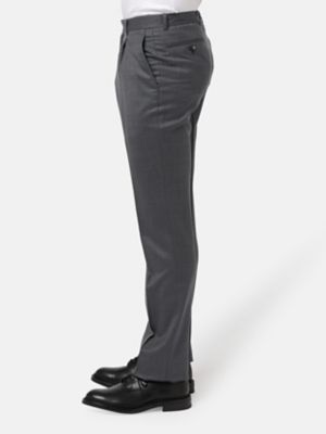 バーズアイ調メッシュドレスパンツ（１タック）（２２００２４３１０３）
