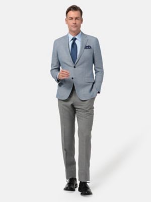 ＜Aquascutum (Men)＞シャークスキンドレスパンツ（１タック）（２２００２４３１１１）