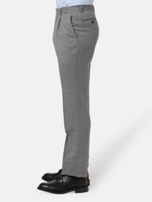 シャークスキンドレスパンツ（１タック）（２２００２４３１１１）