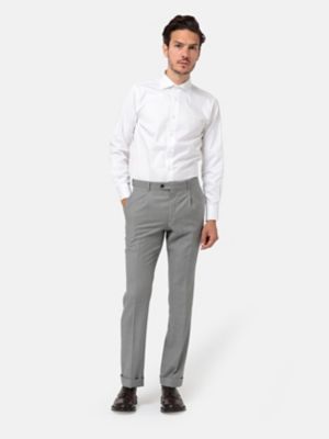 ＜Aquascutum (Men)＞トロピカルウールドレスパンツ（２２００２４３３０２）