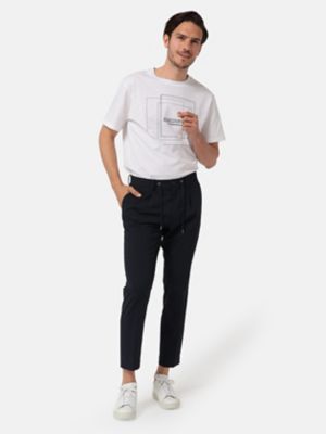 ＜Aquascutum (Men)＞ストレッチプレーンパンツ（セットアップ対応）（２２００２４４１３１）