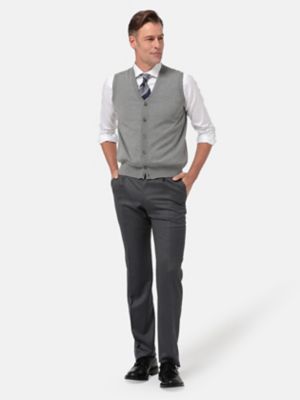 ＜Aquascutum (Men)＞前開きニットベスト（２２００２６０００８）