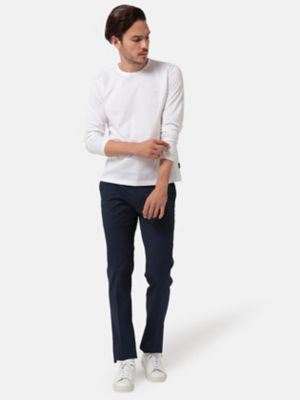＜Aquascutum (Men)＞シルケットクルーロングカットソー（２２００２７１０１３）