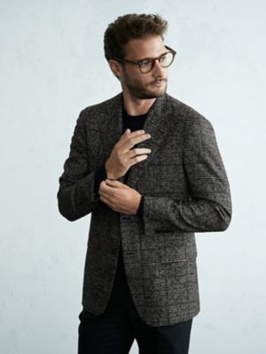 ＜Aquascutum (Men)＞ループヤーングレンチェックジャケット（２２０１４０４８３６）