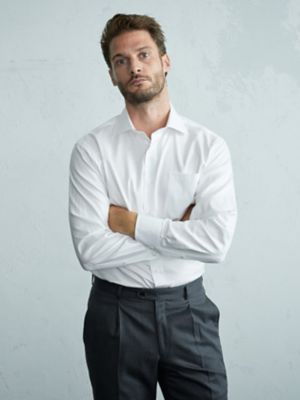 ＜Aquascutum (Men)＞ツイルシャツ（２２０１４２１００２）