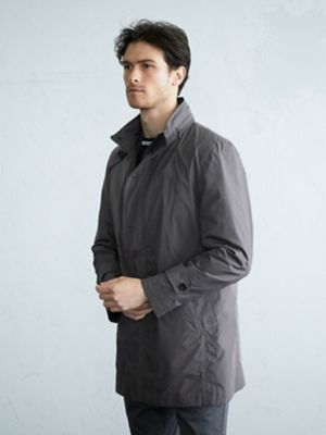 ＜Aquascutum (Men)＞【ＴＥＣ．３】スタンドカラーハーフコート（２２０２２１２０１０）