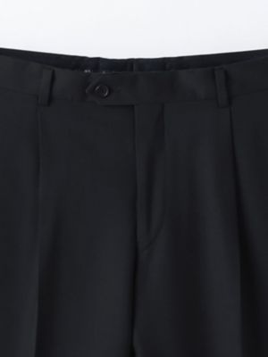 ネイビープレーンドレスパンツ（１タック）（２２０２２４３１２０）