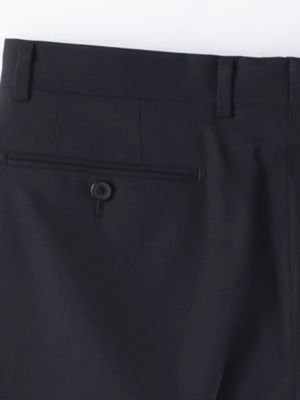 ネイビープレーンドレスパンツ（１タック）（２２０２２４３１２０）