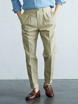 ＜Aquascutum (Men)＞ＨＡＭＡチノパンツ（２２０２２４４０３３）