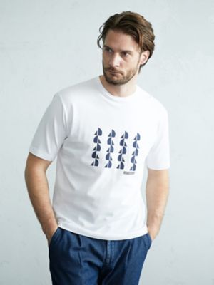 ＜Aquascutum (Men)＞クルージングセイルＴシャツ（２２０２２７２１０５）