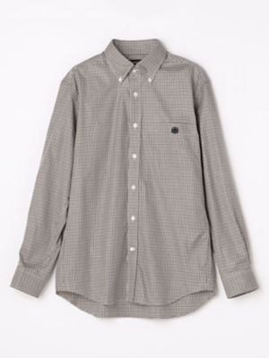 ＜Aquascutum (Men)＞定番ミニクラブチェックシャツ（２２０２５２５０１２）