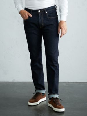 ＜Aquascutum (Men)＞定番オーガニックインディゴデニム（２２０２５４４０４０）