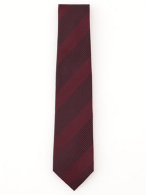 ＜Aquascutum (Men)＞Ｒｅｇｉｍｅｎｔａｌ　Ｓａｔｉｎ　Ｔｉｅ（２２０３４８０００３）