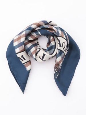 ＜Aquascutum (Men)＞Ｓｉｌｋ　Ｓｃａｒｆ（２２０３４８２００７）