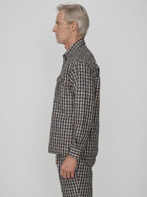 ＡＱ　Ｌｏｇｏ×Ｃｌｕｂ　Ｃｈｅｃｋ　Ｏｖｅｒ　Ｓｈｉｒｔ（２２０４２２５０１５）