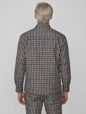 ＡＱ　Ｌｏｇｏ×Ｃｌｕｂ　Ｃｈｅｃｋ　Ｏｖｅｒ　Ｓｈｉｒｔ（２２０４２２５０１５）
