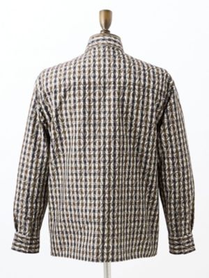 ＡＱ　Ｌｏｇｏ×Ｃｌｕｂ　Ｃｈｅｃｋ　Ｏｖｅｒ　Ｓｈｉｒｔ（２２０４２２５０１５）