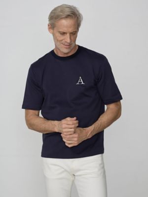 AQ LOGO MOTIF T－SIHRT