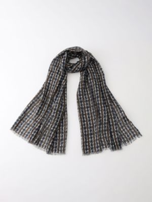 ＜Aquascutum (Men)＞ＡＱ　Ｌｏｇｏ×Ｃｌｕｂ　Ｃｈｅｃｋ　ＳＴＯＬＥ（２２０４２８２００４）