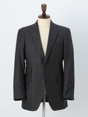 【ＵＫ　Ｔｒａｄｉｔｉｏｎａｌ】Ｇｒａｙ　Ｃｈａｌｋ　Ｓｔｒｉｐｅ　Ｓｕｉｔ（２２０４４００１６２）
