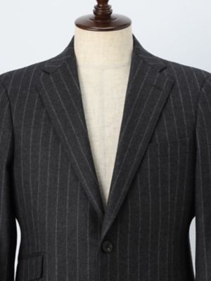 【ＵＫ　Ｔｒａｄｉｔｉｏｎａｌ】Ｇｒａｙ　Ｃｈａｌｋ　Ｓｔｒｉｐｅ　Ｓｕｉｔ（２２０４４００１６２）