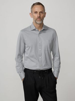 Aquascutum (Men)/アクアスキュータム TEC.3 Knit Houndstooth Shirt(2204425013)