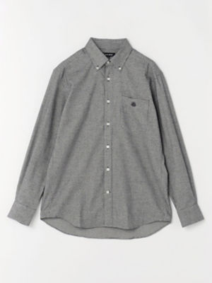 ＜Aquascutum (Men)＞ブラッシュドハウンドトゥースシャツ（２２０４４２５０４３）