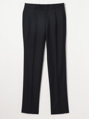 ＜Aquascutum (Men)＞【セットアップ対応】Ｓ１４０’ｓ　Ｎａｖｙ　Ｔｒｏｕｓｅｒｓ（２２０４４４３１２０）