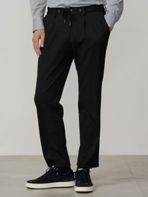 ＜Aquascutum (Men)＞ＴＥＣ．３　Ｂｌａｃｋ　Ｋｎｉｔ　Ｄｅｎｉｍ　Ｐａｎｔｓ（２２０４４４４０２３）