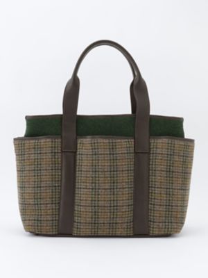 ＜Aquascutum (Men)＞【ＵＫ　Ｔｒａｄｉｔｉｏｎａｌ】Ｔｗｅｅｄ　Ｔｏｔｅ　Ｂａｇ（２２０４４８１１０２）