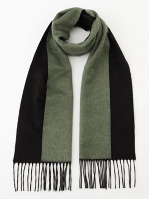 Ｃａｓｈｍｅｒｅ＆Ｓｉｌｋ　ダブルフェイスマフラー（２２０４４８２００１）