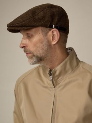 ＜Aquascutum (Men)＞【ＵＫ　Ｔｒａｄｉｔｉｏｎａｌ】Ｔｗｅｅｄ　Ｈｕｎｔｉｎｇ　Ｃａｐ（２２０４４９１１０４）