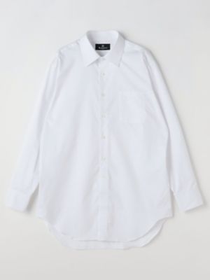 ＜Aquascutum (Men)＞ツイル　レギュラーカラーシャツ（２２０４５２１１０１）