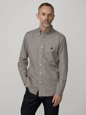 ＜Aquascutum (Men)＞ミニクラブチェックシャツ（２２０４５２５０１２）