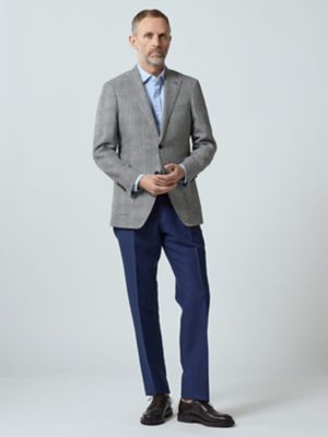 【ＵＫ　Ｔｒａｄｉｔｉｏｎａｌ】Ｌｉｎｅｎ　Ｇｌｅｎｐｌａｉｄ　Ｊａｃｋｅｔ（２２０５２０４５６４）