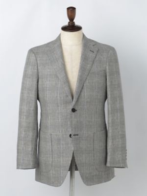 【ＵＫ　Ｔｒａｄｉｔｉｏｎａｌ】Ｌｉｎｅｎ　Ｇｌｅｎｐｌａｉｄ　Ｊａｃｋｅｔ（２２０５２０４５６４）