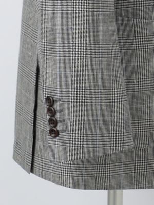 【ＵＫ　Ｔｒａｄｉｔｉｏｎａｌ】Ｌｉｎｅｎ　Ｇｌｅｎｐｌａｉｄ　Ｊａｃｋｅｔ（２２０５２０４５６４）