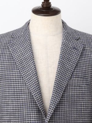 Ｗｏｏｌ　Ｓｉｌｋ　　Ｈｏｕｎｄｓｔｏｏｔｈ　Ｊａｃｋｅｔ（２２０５２０４９３２）