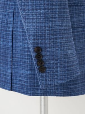 Ｗｏｏｌ　Ｓｉｌｋ　Ｓｏｍｅｒｓｅｔ　Ｂｌｕｅ　Ｊａｃｋｅｔ（２２０５２０４９３３）