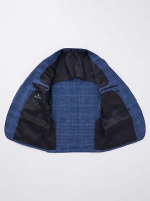 Ｗｏｏｌ　Ｓｉｌｋ　Ｓｏｍｅｒｓｅｔ　Ｂｌｕｅ　Ｊａｃｋｅｔ（２２０５２０４９３３）