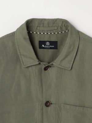 Summer Linen Shirt Jacket 