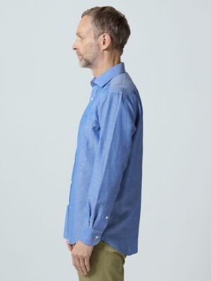 Ｗｏｏｌ　Ｌｉｎｅｎ　Ｃｈａｍｂｒａｙ　Ｓｈｉｒｔ（２２０５２２５０１２）