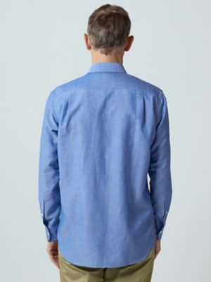 Ｗｏｏｌ　Ｌｉｎｅｎ　Ｃｈａｍｂｒａｙ　Ｓｈｉｒｔ（２２０５２２５０１２）
