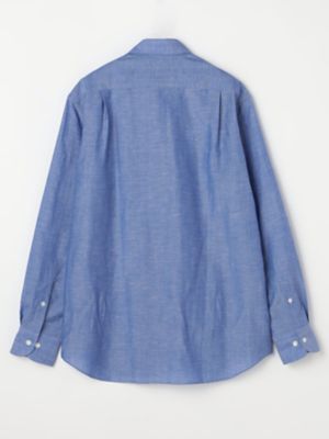 Ｗｏｏｌ　Ｌｉｎｅｎ　Ｃｈａｍｂｒａｙ　Ｓｈｉｒｔ（２２０５２２５０１２）
