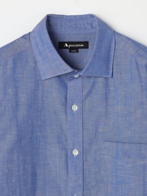 Ｗｏｏｌ　Ｌｉｎｅｎ　Ｃｈａｍｂｒａｙ　Ｓｈｉｒｔ（２２０５２２５０１２）